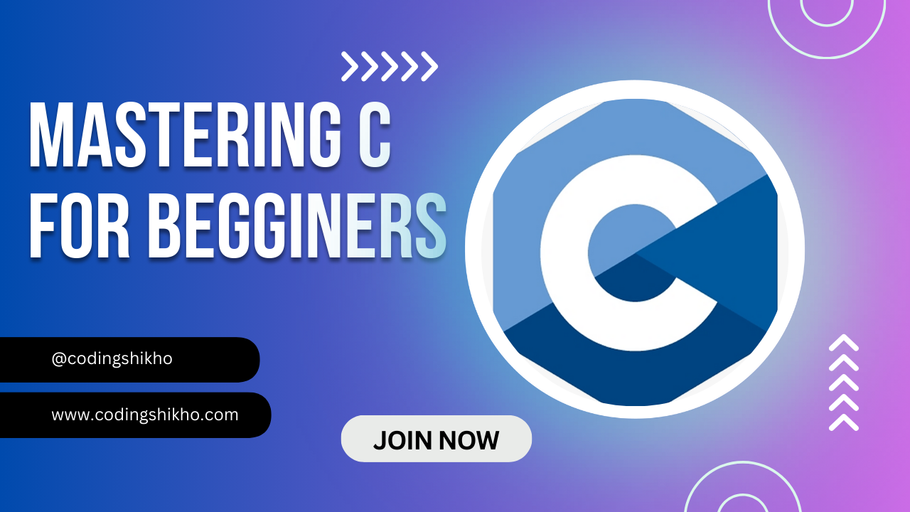 “Mastering C: A Comprehensive Guide to Learning Programming in C”